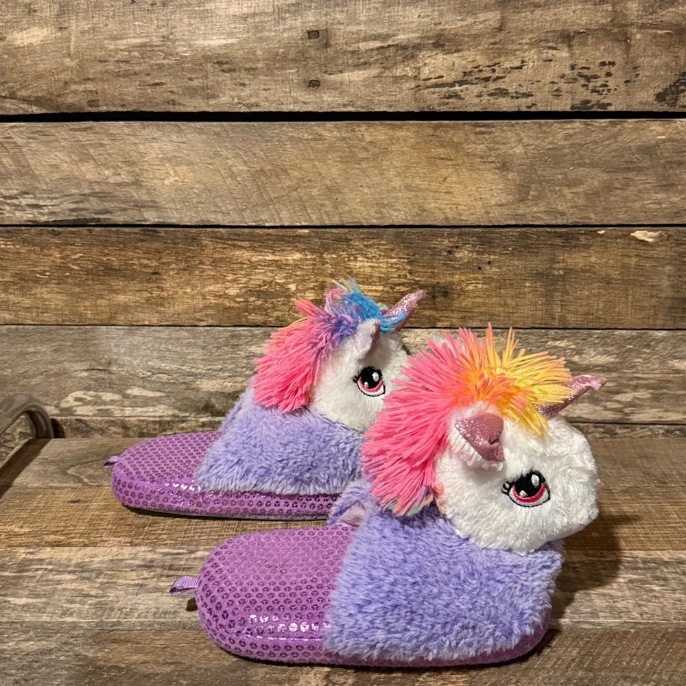 💛10 for $10 or💰BOGO FREE Unicorn Slippers Slides sz 11-12